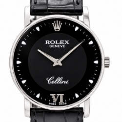 Rolex Cellini 32MM 5115 18Kt White Gold Watch